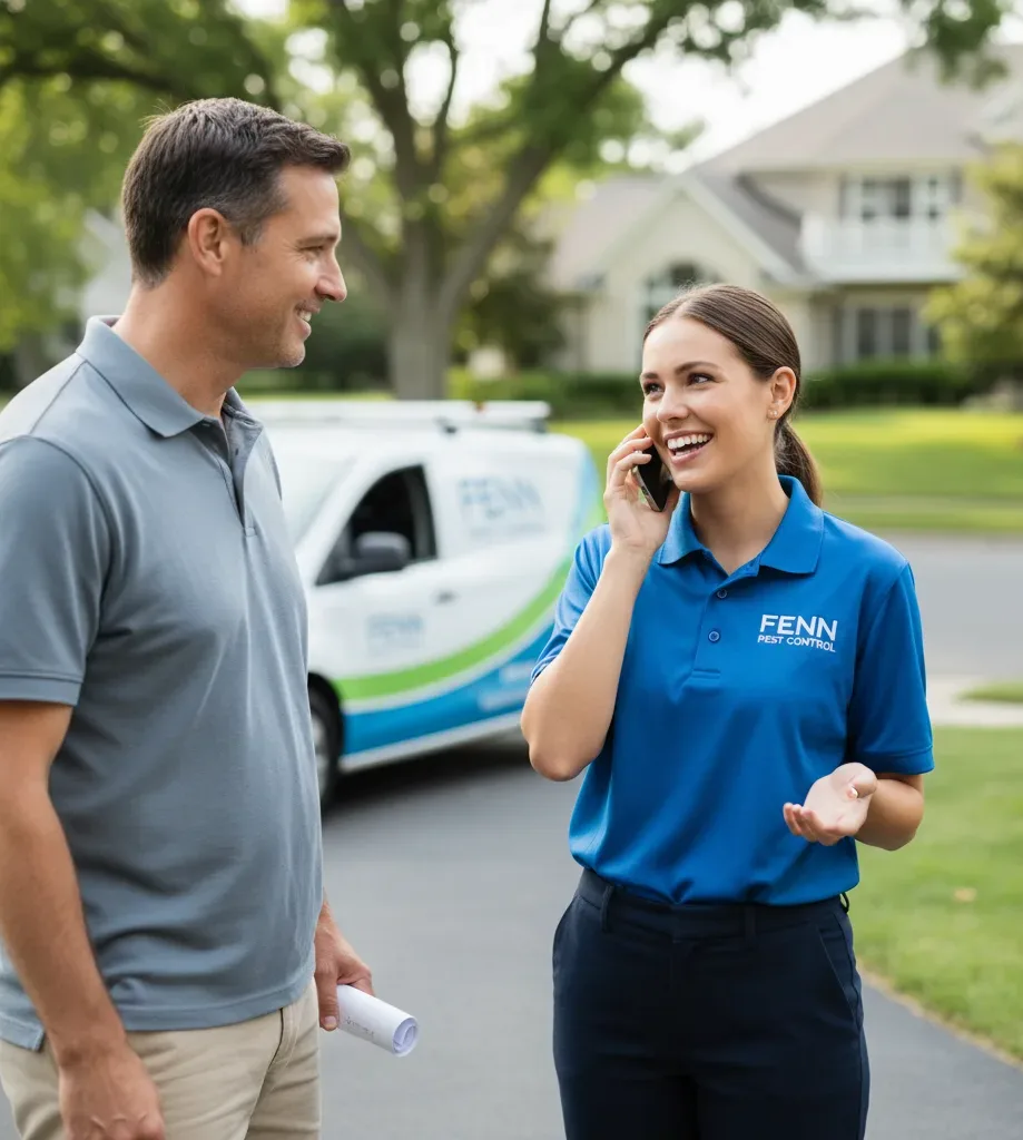 Fenn Pest Control customer support in Clinton